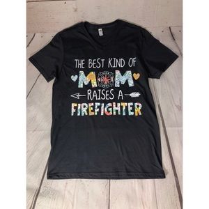 Firefighter mom T-shirt